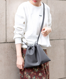 URBAN RESEARCH Sonny Label WOMEN�i�A�[�o�����T�[�`�T�j�[���[�x���j�́u�t�F�C�N���U�[�В��V�����_�[�o�b�O�i�V�����_�[�o�b�O�j�v