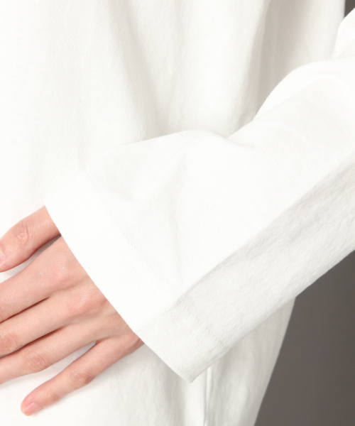 LOWRYS FARM（ローリーズファーム）の「ロンＴ　830708（Tシャツ/カットソー・レディース・ブラック/オフホワイト・FREE）」の11枚目の写真