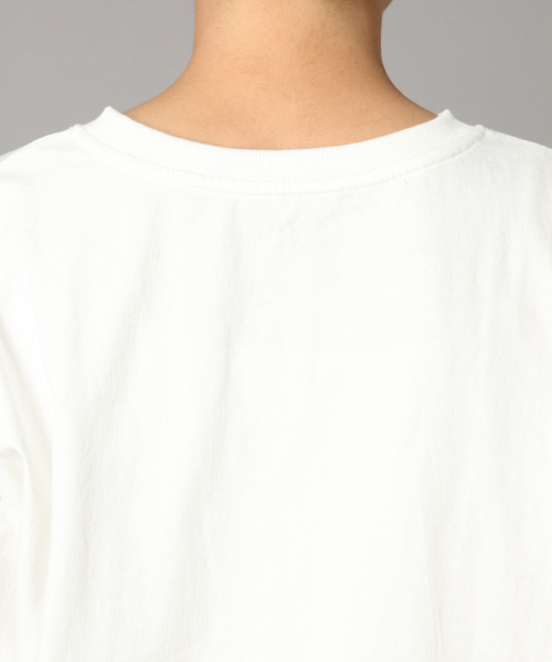 LOWRYS FARM（ローリーズファーム）の「ロンＴ　830708（Tシャツ/カットソー・レディース・ブラック/オフホワイト・FREE）」の5枚目の写真