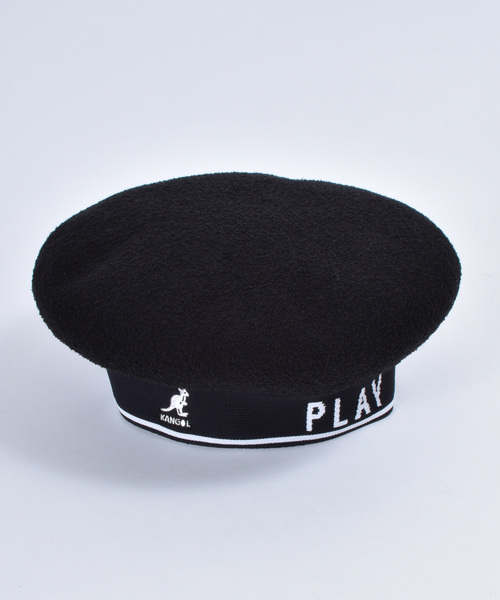 VENCEEXCHANGE(ヴァンスエクスチェンジ)の「WEB限定 KANGOL BermudaBeret(ハンチング/ベレー帽・レディース・ブラック・M/L)」の1枚目の写真