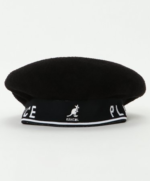 VENCEEXCHANGE(ヴァンスエクスチェンジ)の「WEB限定 KANGOL BermudaBeret(ハンチング/ベレー帽・レディース・ブラック・M/L)」の3枚目の写真