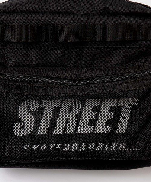 WEGO（ウィゴー）の「WEGO/メッシュポケットSTREETショルダーバッグ（ショルダーバッグ・レディース・ブラック/ピンク/その他1/ホワイト/グリーン系その他/ライトパープル・FREE）」の11枚目の写真