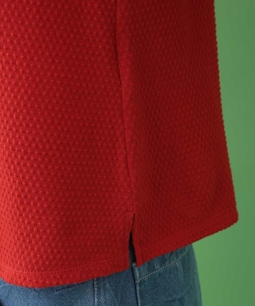 Jocomomola(ホコモモラ)の「Grano ハートネックカットソー(Tシャツ/カットソー・レディース・レッド/ブルー/ブラック・40)」の8枚目の写真