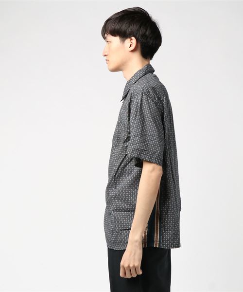 REMI RELIEF（レミレリーフ）の「REMI RELIEF/レミレリーフ バンダナ格子柄シャツ（シャツ/ブラウス・メンズ・ネイビー/ブラック・L）」の12枚目の写真