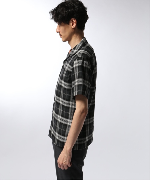 EDIFICE（エディフィス）の「アムンゼン オープンカラー ショートスリーブ シャツ（シャツ/ブラウス・メンズ・ネイビー/ブラック/ベージュ/ベージュ系その他/ダークブルー・48/44/46）」の12枚目の写真