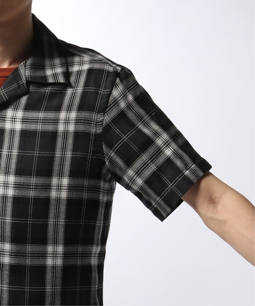 EDIFICE（エディフィス）の「アムンゼン オープンカラー ショートスリーブ シャツ（シャツ/ブラウス・メンズ・ネイビー/ブラック/ベージュ/ベージュ系その他/ダークブルー・48/44/46）」の16枚目の写真