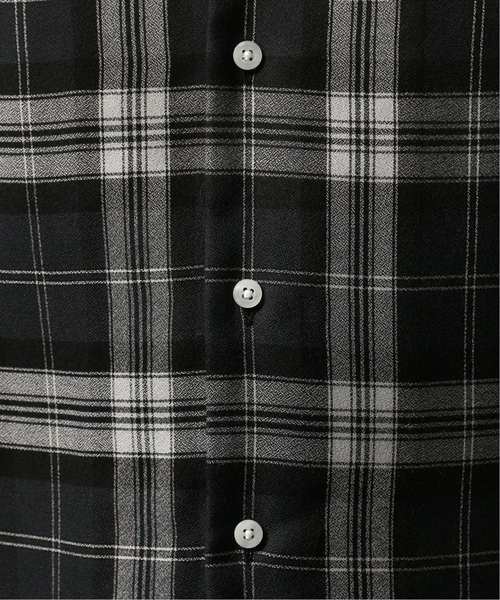 EDIFICE（エディフィス）の「アムンゼン オープンカラー ショートスリーブ シャツ（シャツ/ブラウス・メンズ・ネイビー/ブラック/ベージュ/ベージュ系その他/ダークブルー・48/44/46）」の18枚目の写真