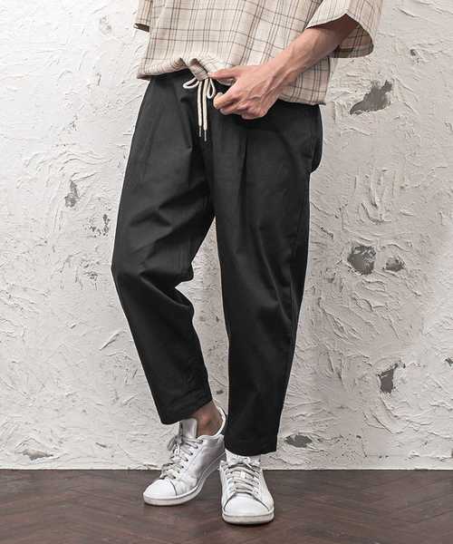 MinoriTY(マイノリティ)の「【2020秋冬】アンクルバルーンパンツ ワイドパンツ チノパン(その他パンツ・メンズ・ブラック/キャメル/ダークベージュ/カーキ/ネイビー/ブルー系その他・M/L/XL)」の2枚目の写真