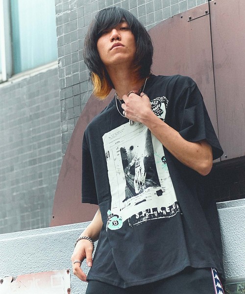 GGD SELECT(ジージーディー セレクト)の「グラフィックTee(Tシャツ/カットソー・メンズ・ブラック/ホワイト・M/L)」の2枚目の写真