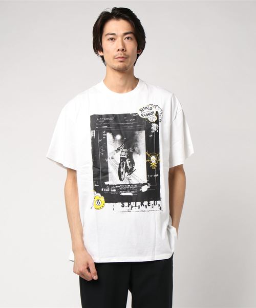 GGD SELECT(ジージーディー セレクト)の「グラフィックTee(Tシャツ/カットソー・メンズ・ブラック/ホワイト・M/L)」の11枚目の写真