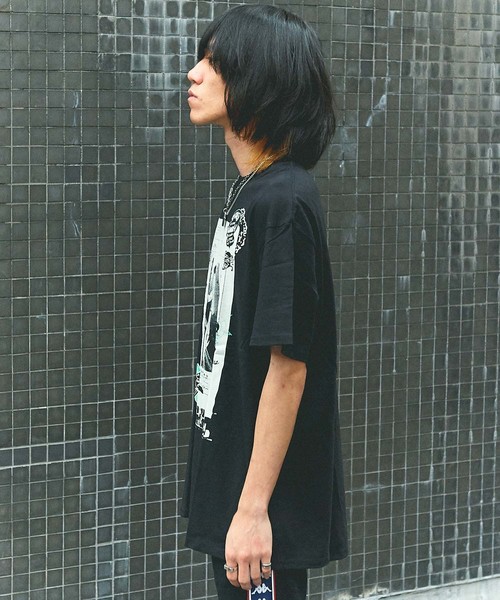 GGD SELECT(ジージーディー セレクト)の「グラフィックTee(Tシャツ/カットソー・メンズ・ブラック/ホワイト・M/L)」の5枚目の写真