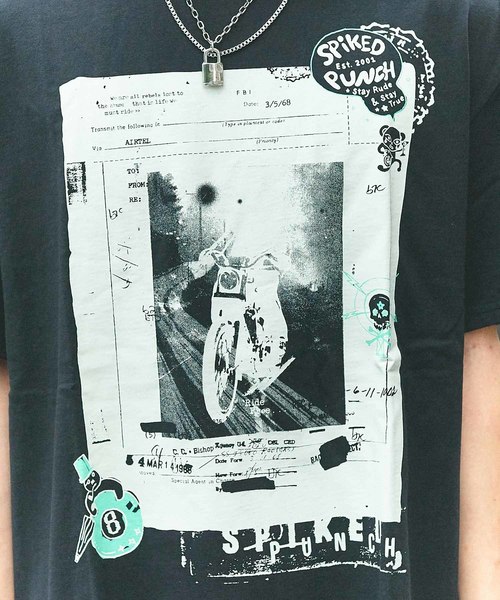 GGD SELECT(ジージーディー セレクト)の「グラフィックTee(Tシャツ/カットソー・メンズ・ブラック/ホワイト・M/L)」の8枚目の写真