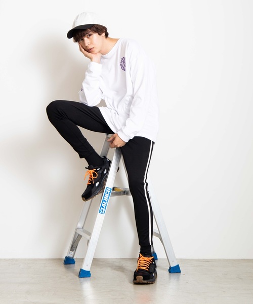 WEGO（ウィゴー）の「WEGO/ニーハオプリントロンT（Tシャツ/カットソー・メンズ・パープル/レッド/パープル系その他・SMALL/MEDIUM/LARGE）」の8枚目の写真