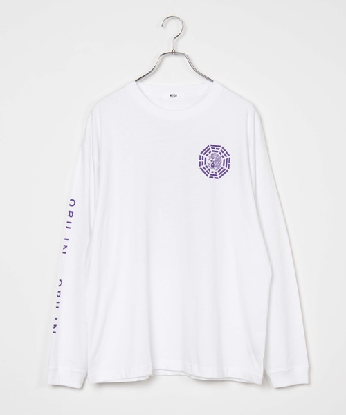 WEGO（ウィゴー）の「WEGO/ニーハオプリントロンT（Tシャツ/カットソー・メンズ・パープル/レッド/パープル系その他・SMALL/MEDIUM/LARGE）」の12枚目の写真