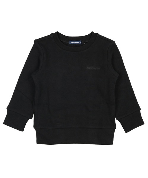 Moujonjon（ムージョンジョン）の「＜日本製＞ベア裏毛ワンポイントトレーナー（スウェット・キッズ・ホワイト/グリーン/イエロー/レッド/ブラウン/ブラック・90/100/110/120/80/130/140）」の2枚目の写真