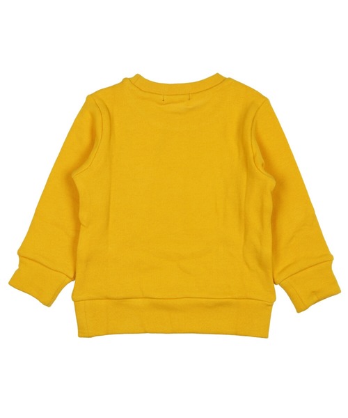 Moujonjon（ムージョンジョン）の「＜日本製＞ベア裏毛ワンポイントトレーナー（スウェット・キッズ・ホワイト/グリーン/イエロー/レッド/ブラウン/ブラック・90/100/110/120/80/130/140）」の8枚目の写真