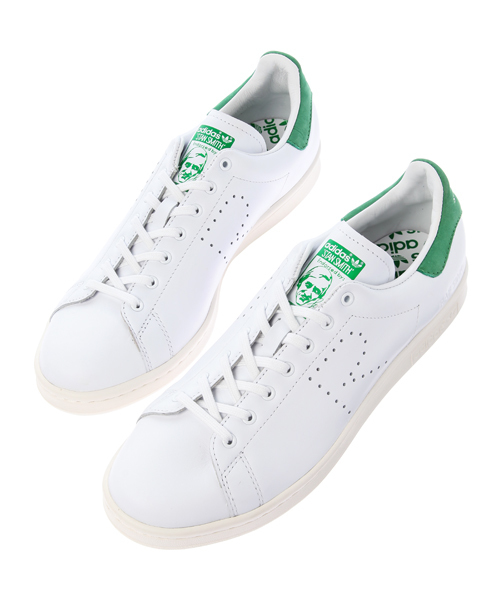 RAF SIMONS（ラフシモンズ）の「RAF SIMONS STAN SMITH（スニーカー・メンズ・ホワイト系その他/ホワイト×グリーン/オレンジ・8.5/10/7.5/6/8/9/7/5/5.5/10.5/6.5/9.5）」の4枚目の写真