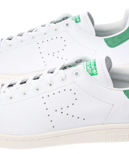 RAF SIMONS（ラフシモンズ）の「RAF SIMONS STAN SMITH（スニーカー・メンズ・ホワイト系その他/ホワイト×グリーン/オレンジ・8.5/10/7.5/6/8/9/7/5/5.5/10.5/6.5/9.5）」の12枚目の写真