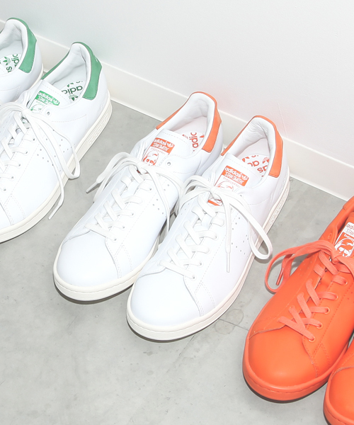 RAF SIMONS（ラフシモンズ）の「RAF SIMONS STAN SMITH（スニーカー・メンズ・ホワイト系その他/ホワイト×グリーン/オレンジ・8.5/10/7.5/6/8/9/7/5/5.5/10.5/6.5/9.5）」の16枚目の写真