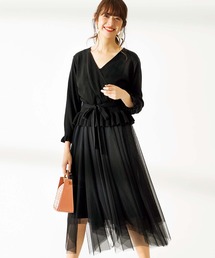 ワンピース ブラック 黒色系 チュール ファッション通販 Zozotown