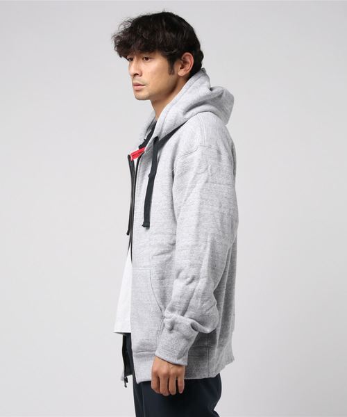 UNDER ARMOUR(アンダーアーマー)の「UA オリジネイト フリース フルジップ(トレーニング/パーカー/MEN)(パーカー・メンズ・レッド系その他/ライトグレー/ブラック×ブラック/カーキ・SM/MD/XXL/XL/LG)」の19枚目の写真
