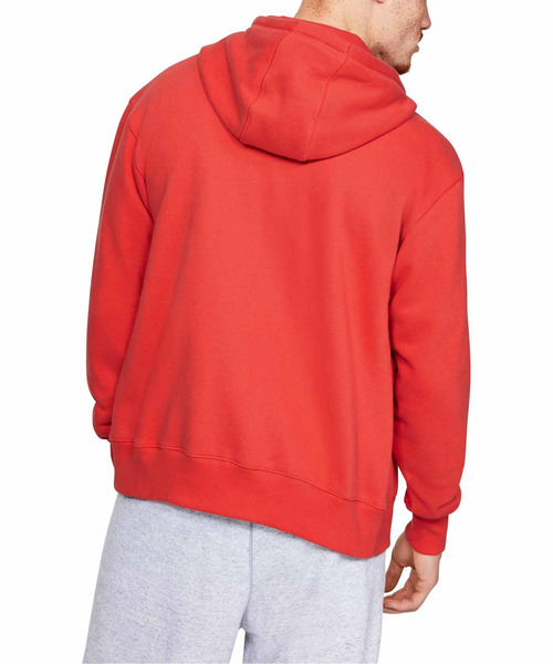UNDER ARMOUR(アンダーアーマー)の「UA オリジネイト フリース フルジップ(トレーニング/パーカー/MEN)(パーカー・メンズ・レッド系その他/ライトグレー/ブラック×ブラック/カーキ・SM/MD/XXL/XL/LG)」の21枚目の写真