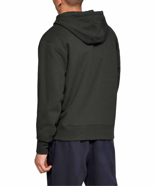 UNDER ARMOUR(アンダーアーマー)の「UA オリジネイト フリース フルジップ(トレーニング/パーカー/MEN)(パーカー・メンズ・レッド系その他/ライトグレー/ブラック×ブラック/カーキ・SM/MD/XXL/XL/LG)」の15枚目の写真