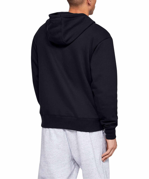 UNDER ARMOUR(アンダーアーマー)の「UA オリジネイト フリース フルジップ(トレーニング/パーカー/MEN)(パーカー・メンズ・レッド系その他/ライトグレー/ブラック×ブラック/カーキ・SM/MD/XXL/XL/LG)」の5枚目の写真