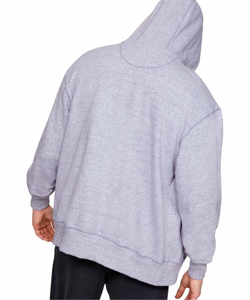 UNDER ARMOUR(アンダーアーマー)の「UA オリジネイト フリース フルジップ(トレーニング/パーカー/MEN)(パーカー・メンズ・レッド系その他/ライトグレー/ブラック×ブラック/カーキ・SM/MD/XXL/XL/LG)」の22枚目の写真