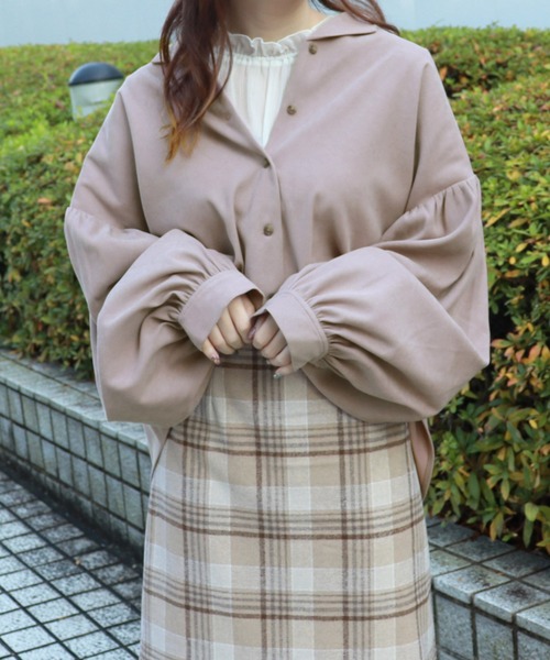 PairPair（ペアペア）の「スモークカラー袖ボリュームブラウス（シャツ/ブラウス・レディース・ライトグリーン/アイボリー/その他/モカ・FREE）」の20枚目の写真