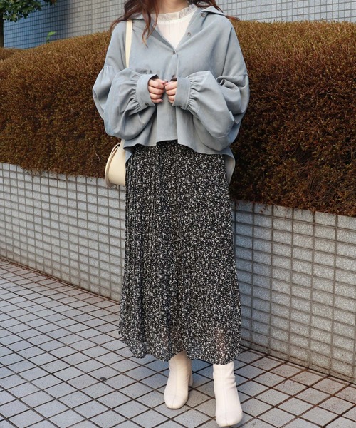 PairPair（ペアペア）の「スモークカラー袖ボリュームブラウス（シャツ/ブラウス・レディース・ライトグリーン/アイボリー/その他/モカ・FREE）」の17枚目の写真