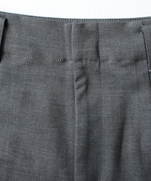 BEAUTY&YOUTH UNITED ARROWS（ビューティーアンドユースユナイテッドアローズ）の「by ※∵ダブルクロスワイドパンツ◆（その他パンツ・レディース・グレー/ネイビー/オレンジ系その他/ベージュ/オフホワイト・LARGE/SMALL/MEDIUM）」の20枚目の写真