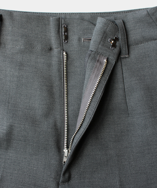 BEAUTY&YOUTH UNITED ARROWS（ビューティーアンドユースユナイテッドアローズ）の「by ※∵ダブルクロスワイドパンツ◆（その他パンツ・レディース・グレー/ネイビー/オレンジ系その他/ベージュ/オフホワイト・LARGE/SMALL/MEDIUM）」の10枚目の写真