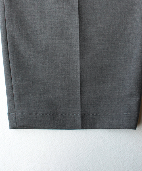 BEAUTY&YOUTH UNITED ARROWS（ビューティーアンドユースユナイテッドアローズ）の「by ※∵ダブルクロスワイドパンツ◆（その他パンツ・レディース・グレー/ネイビー/オレンジ系その他/ベージュ/オフホワイト・LARGE/SMALL/MEDIUM）」の13枚目の写真