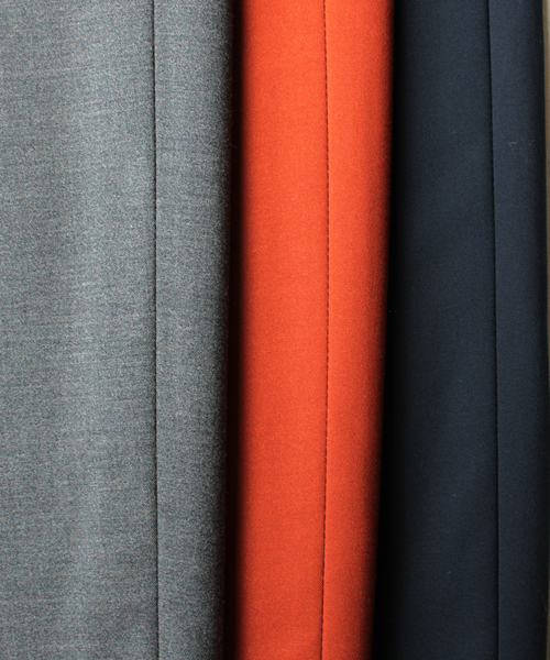 BEAUTY&YOUTH UNITED ARROWS（ビューティーアンドユースユナイテッドアローズ）の「by ※∵ダブルクロスワイドパンツ◆（その他パンツ・レディース・グレー/ネイビー/オレンジ系その他/ベージュ/オフホワイト・LARGE/SMALL/MEDIUM）」の14枚目の写真