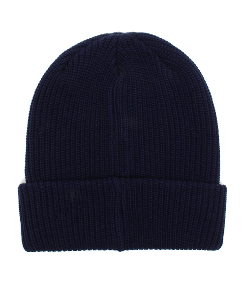 CIAOPANIC（チャオパニック）の「【Equipement Journalier】 ワッペンニットCAP（ニットキャップ/ビーニー・レディース・カーキ/ワインレッド/ブラック/グレー/ネイビー・FREE）」の6枚目の写真