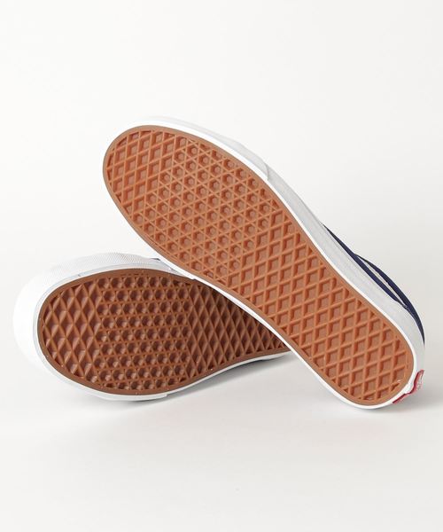 VANS（バンズ）の「VANS: OLD SKOOL (オールド スクール) スエード（スニーカー・メンズ・ベージュ/ブルー・10/11/8/9）」の4枚目の写真