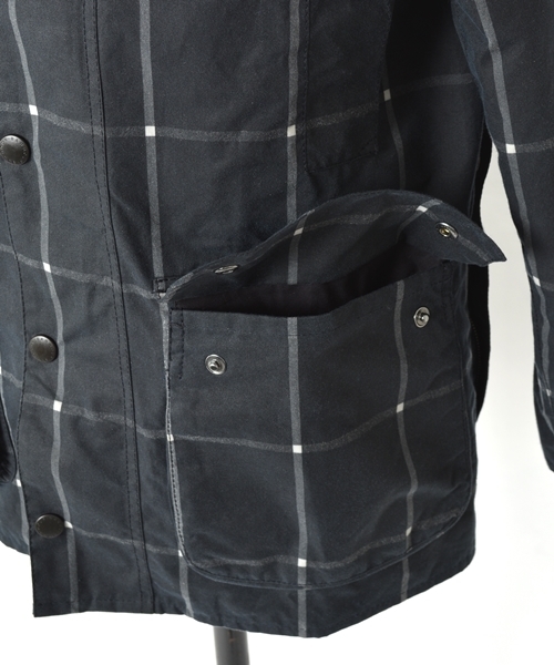 SHIPS（シップス）の「Barbour: SHIPS別注 BEAUFORT(ビューフォート) スリムフィット■●（カバーオール・メンズ・ネイビー/ブルー系その他・38/34/42/40/36）」の5枚目の写真