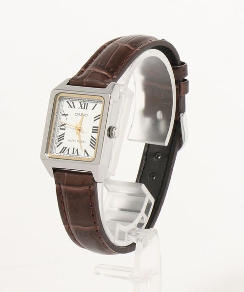 /CASIO（カシオ）/クラシック スクエア レザー（アナログ腕時計）｜CASIO（カシオ）