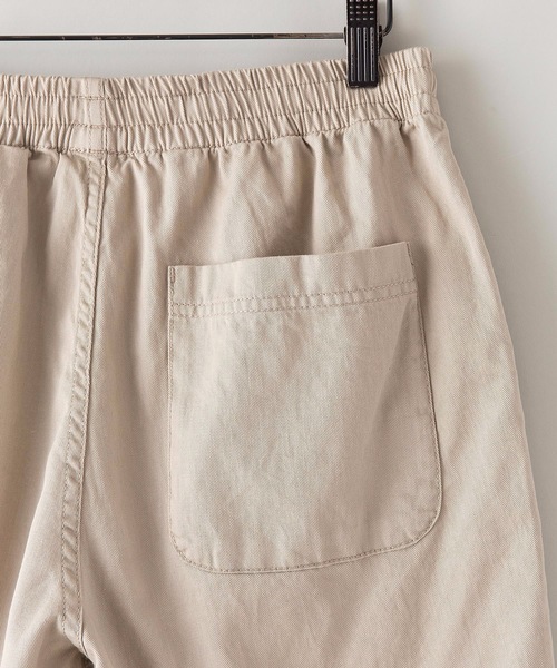 Champion（チャンピオン）の「【CHAMPION/チャンピオン】リアルな古着の表情を追求したガーメントウォッシュ加工 膝丈 ブランドロゴ入り ツイルショーツ Ｃ３－Ｈ５１８（その他パンツ・メンズ・ブラック/ベージュ/ネイビー/カーキ/ホワイト・MEDIUM/LARGE/X-LARGE）」の6枚目の写真