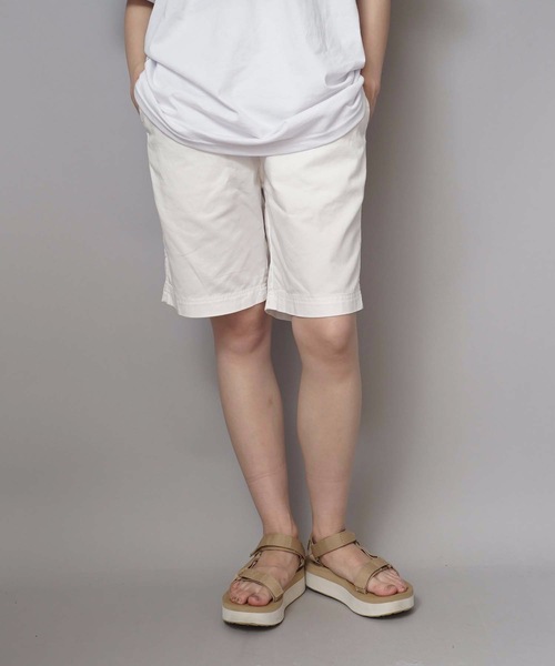 Champion（チャンピオン）の「【CHAMPION/チャンピオン】リアルな古着の表情を追求したガーメントウォッシュ加工 膝丈 ブランドロゴ入り ツイルショーツ Ｃ３－Ｈ５１８（その他パンツ・メンズ・ブラック/ベージュ/ネイビー/カーキ/ホワイト・MEDIUM/LARGE/X-LARGE）」の22枚目の写真