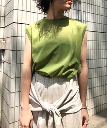 Ameri | MEDI USEFUL SHEER TANK(Tシャツ/カットソー)