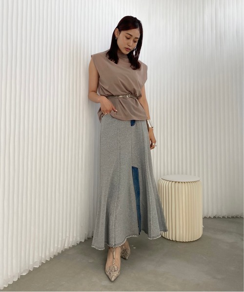 MEDI USEFUL SHEER TANK（Tシャツ/カットソー）｜Ameri（アメリ