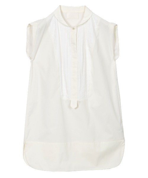 アメリヴィンテージ Ameri VINTAGE アメリ AMERI メディラフドレスシャツ MEDI ROUGH DRESS SHIRT ブラウス ノースリーブ セール】MEDI ROUGH DRESS SHIRT（シャツ/ブラウス）｜Ameri