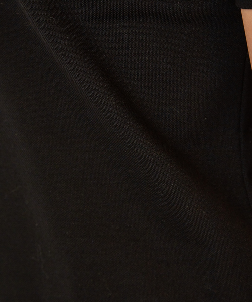 DESIGNWORKS（デザインワークス）の「アルティマ鹿の子 ブザム Tシャツ（Tシャツ/カットソー・メンズ・ホワイト/ブラック・46/48/50）」の5枚目の写真