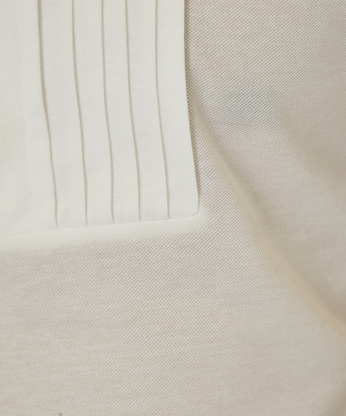 DESIGNWORKS（デザインワークス）の「アルティマ鹿の子 ブザム Tシャツ（Tシャツ/カットソー・メンズ・ホワイト/ブラック・46/48/50）」の11枚目の写真