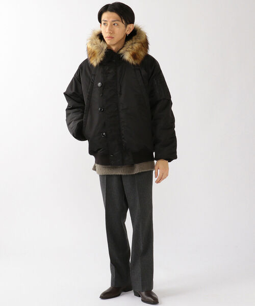 BEAMS（ビームス）の「BEAMS / イージー N-2B ジャケット（ブルゾン  