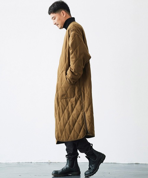 ｓｕｎｎｙ ｃｌｏｕｄｓ ウールキルティングコート メンズ その他アウター その他アウター Sunny Clouds サニークラウズ のファッション