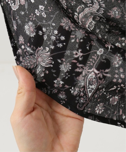 Simplicite（サンプリシテ）の「タックペイズリープリントOP（ワンピース・レディース・ブラック/ベージュ/ブルー系その他・FREE）」の19枚目の写真