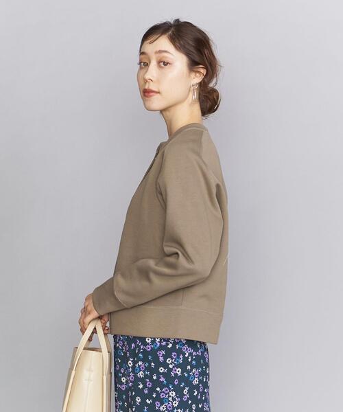 BEAUTY&YOUTH UNITED ARROWS（ビューティーアンドユースユナイテッドアローズ）の「BY　ダブルフェイスリングボタンカーディガン（カーディガン/ボレロ・レディース・ブラック/グレー/オフホワイト/マスタード/オリーブ/ピンク・FREE）」の16枚目の写真